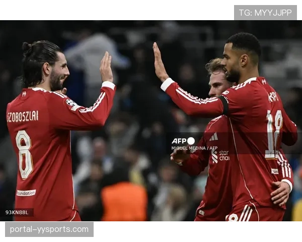 利物浦3-0完胜马赛，欧冠客场稳居前列